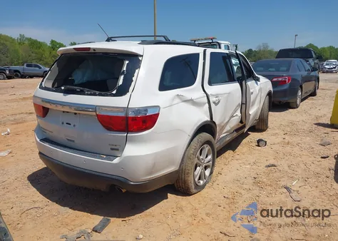 2012 Dodge Durango Crew из США, поврежденный, VIN 1C4RDJDG3CC117972